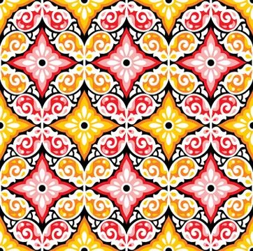 Colorful vector geometrical pattern background design Stock Illustration