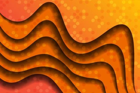 Colorful vector layout elements background. Curved gradient shape fluid layers イラスト素材