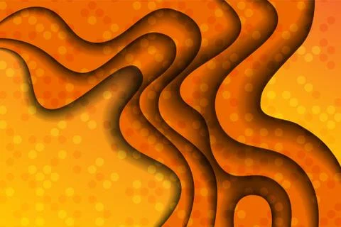 Colorful vector layout elements background. Curved gradient shape fluid layers Illustrazione stock