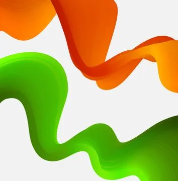 Colorful vector lines. Abstract background Stock Illustration