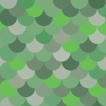 Colorful vector pattern, colorful circles, hipster style, Japanese, fish scales Stock Illustration