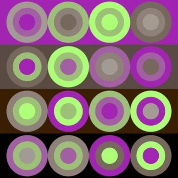 Colorful vector with a round pattern Stock-Illustration