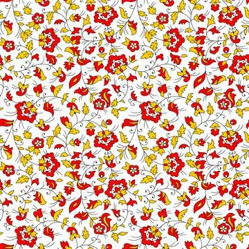 Colorful vector seamless background pattern design. Stock Illustration