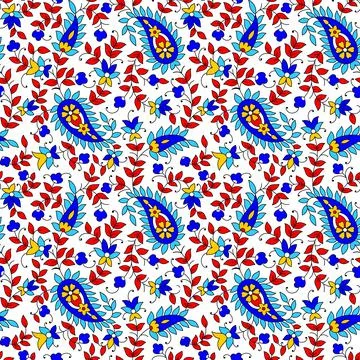 Colorful vector seamless background pattern design. Stock Illustration