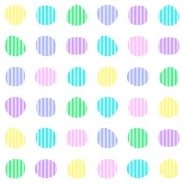 Colorful vector seamless pattern Illustrazione stock