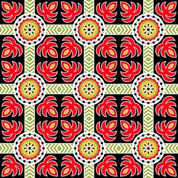 Colorful vector Seamless texture beautiful colored pattern Stock Illustration
