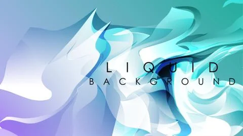 Colorful vector wave texture, liquid abstract background. Stock Illustration