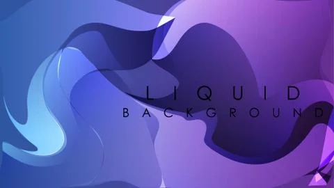 Colorful vector wave texture, liquid abstract background. Stock Illustration