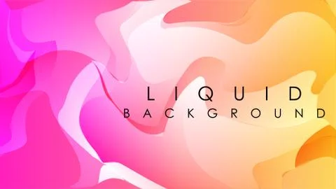 Colorful vector wave texture, liquid abstract background. Stock Illustration