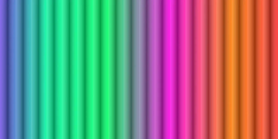 Colorful vertical gradient stripes background pattern Stock Illustration