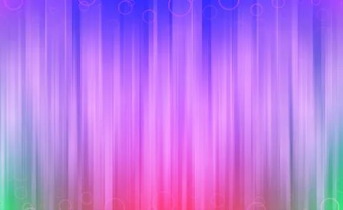 Colorful vertical lines with circle bubbles abstract background Stock Illustration