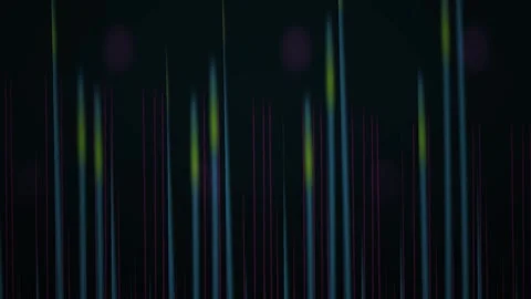 Colorful vertical lines on dark background. Stock Footage 335508088