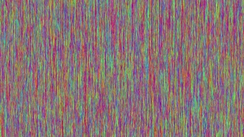 Colorful vertical scan line screen noise loop Stock-Footage 240323133