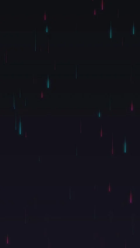 Colorful vertical streaks on dark background. 2d animation 库存影片 341802364