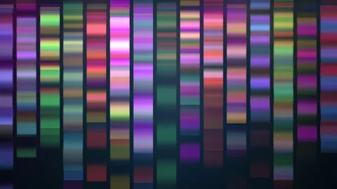 Colorful Vertical Stripes Representing Abstract Modern Art Design Concepts 库存影片 307939700