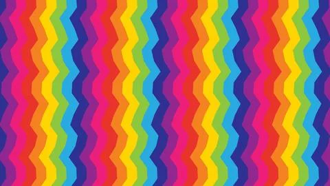 Colorful vertical wavy stripes create a vibrant geometric pattern with Ilustración de archivo