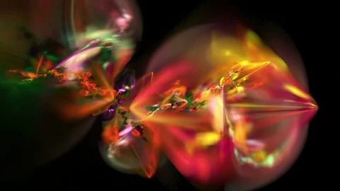 Colorful vibrant pattern abstract motion background Stock Footage 71002420