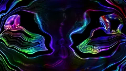 Colorful VJ Loop Background 스톡 동영상 91298208