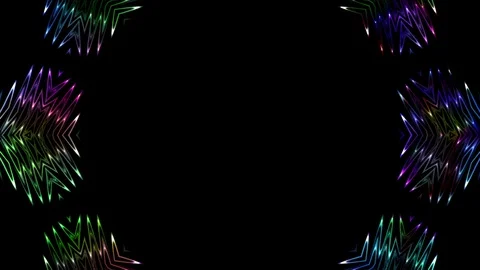 Colorful VJ Loop Background 库存影片 91299544