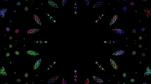 Colorful VJ Loop Background Stock-Footage 91299669