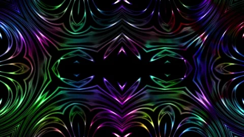 Colorful VJ Loop Background Stock Footage 91299982