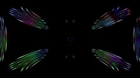 Colorful VJ Loop Background Video stock 91300140