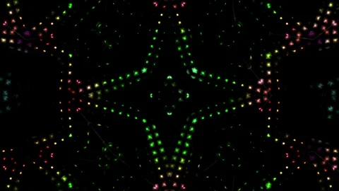 Colorful VJ Loop Background Stock Footage 91419798