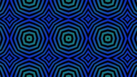 Colorful Vj loop kaleida background animation Stock Illustration
