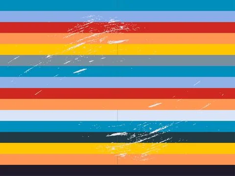 Colorful Wall Background Stock Illustration