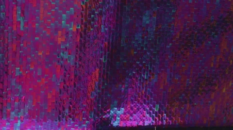 Colorful Wall of Building Stock Footage 28838972