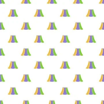 Colorful water slide seamless pattern playing vector 스톡 일러스트