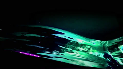 Colorful Water Surface in slow motion Fills The Screen. Stock Footage 95532363