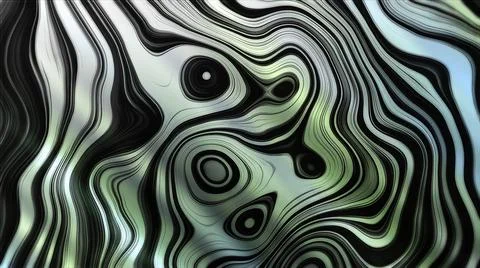 Colorful wave abstract background, shiny paint liquid illustration. Motion Stock Illustration
