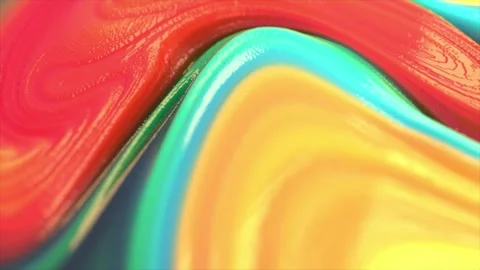 Colorful wave abstract geometric lava background Stock Footage 243586872