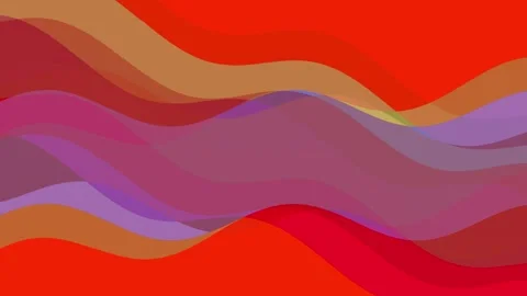 Colorful wave background animation ,background concept Stock Footage 261379761