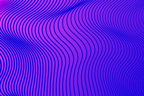 Colorful wave background design vector colorful lines background effect Stock Illustration