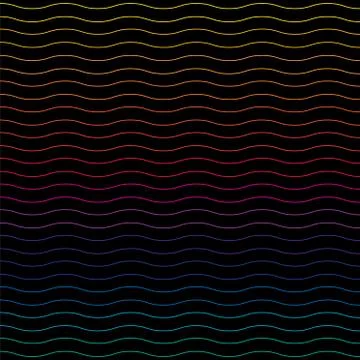 Colorful wave background Stock Illustration