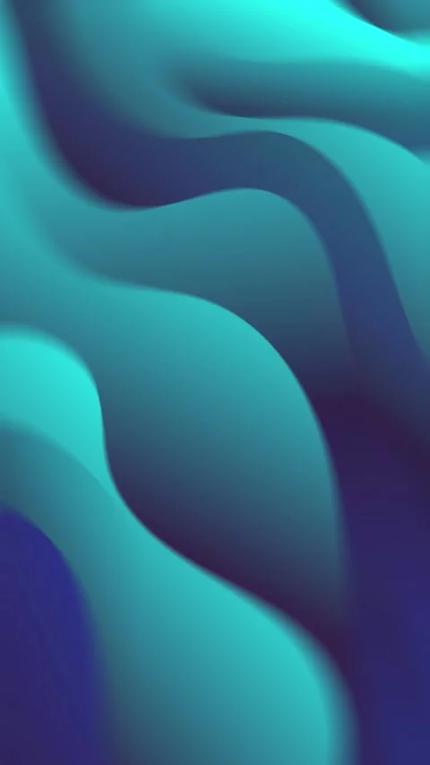 Colorful wave background with smooth flowing lines and gradients Video stock 306532885