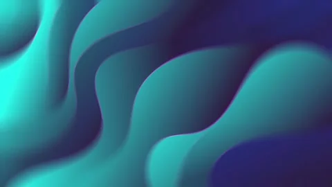 Colorful wave background with smooth flowing lines and gradients Video stock 306532886