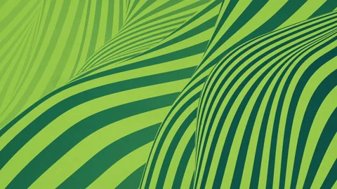 Colorful wave bend diagonal lines patterns background. 3d render loop animation Stock Footage 121515661