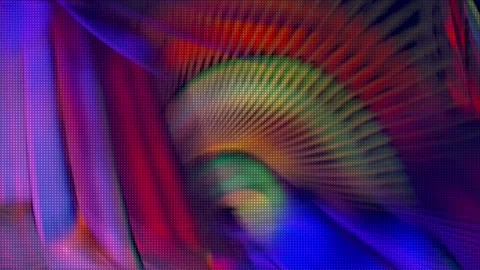 Colorful wave gradient animation Stock Footage 140512872