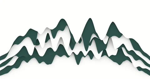 Colorful wave gradient animation Stock Footage 164894202