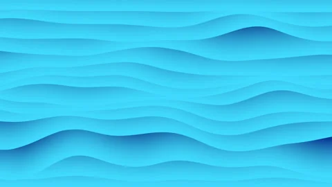 Colorful wave gradient animation. Geometric patterns motion background 3d render Stock Footage 122924322