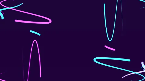 Colorful wave gradient animation slow motion background Stock Footage 133658071