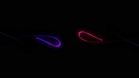 Colorful wave gradient animation slow motion background Stock Footage 139148599