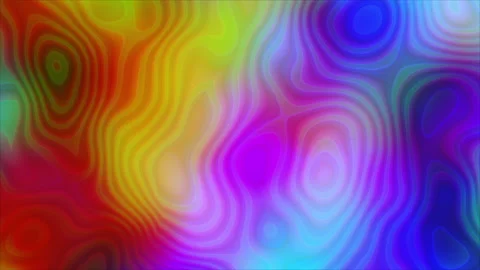 Colorful wave gradient animation slow motion background Stock Footage 140121452