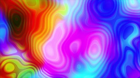 Colorful wave gradient animation slow motion background Stock Footage 140121762