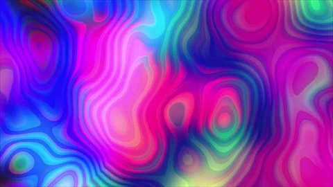 Colorful wave gradient animation slow motion background Stock Footage 140121789