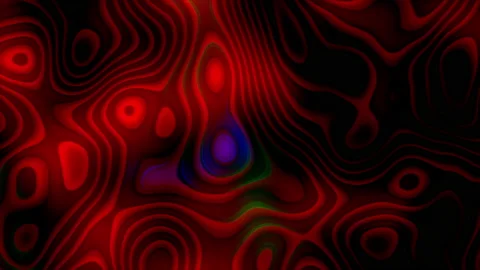 Colorful wave gradient animation slow motion background Stock Footage 140195513