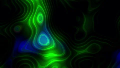 Colorful wave gradient animation slow motion background Stock Footage 140195600